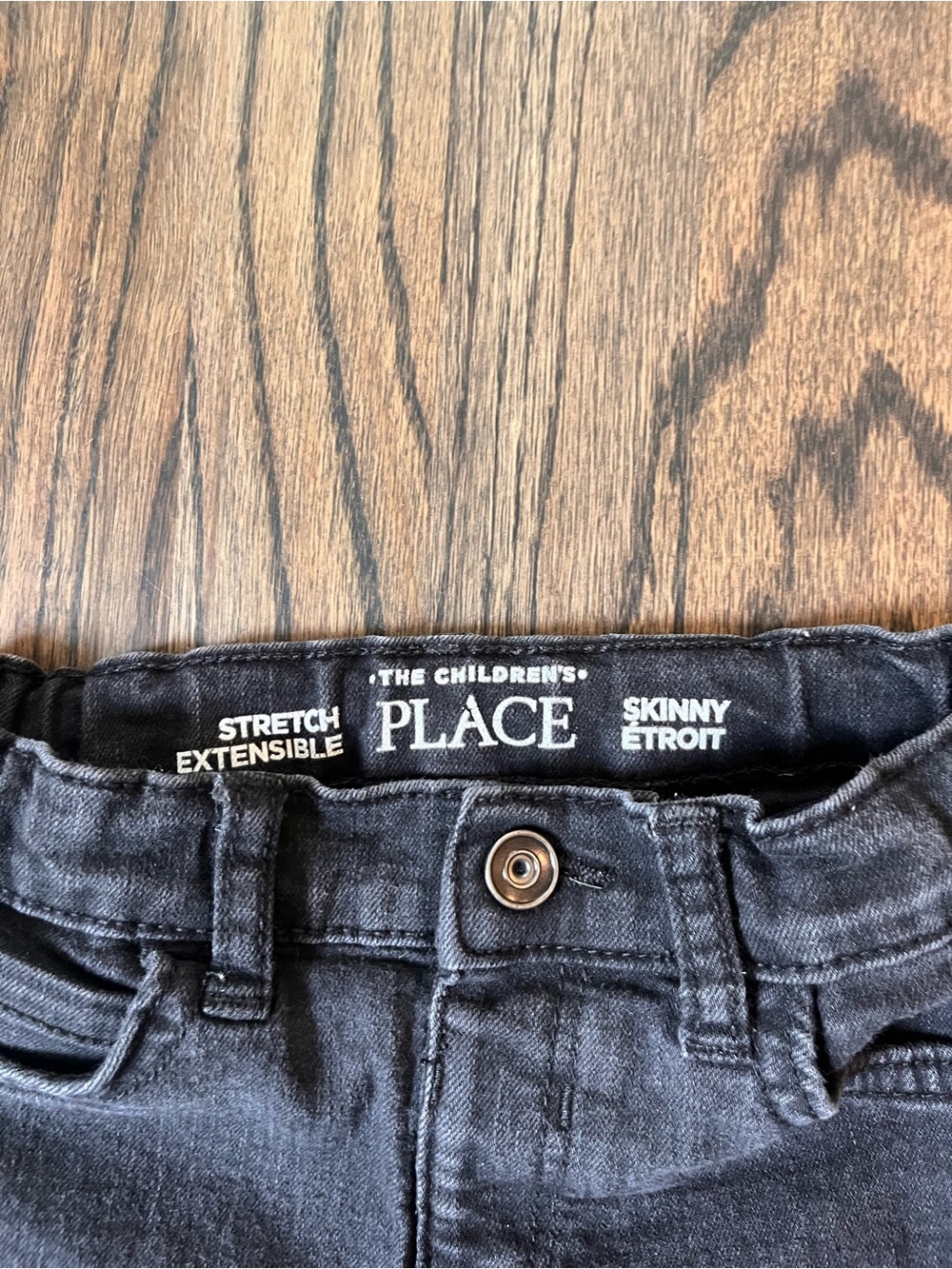 The Children's Place Black Skinny Stretch Jeans for Kids